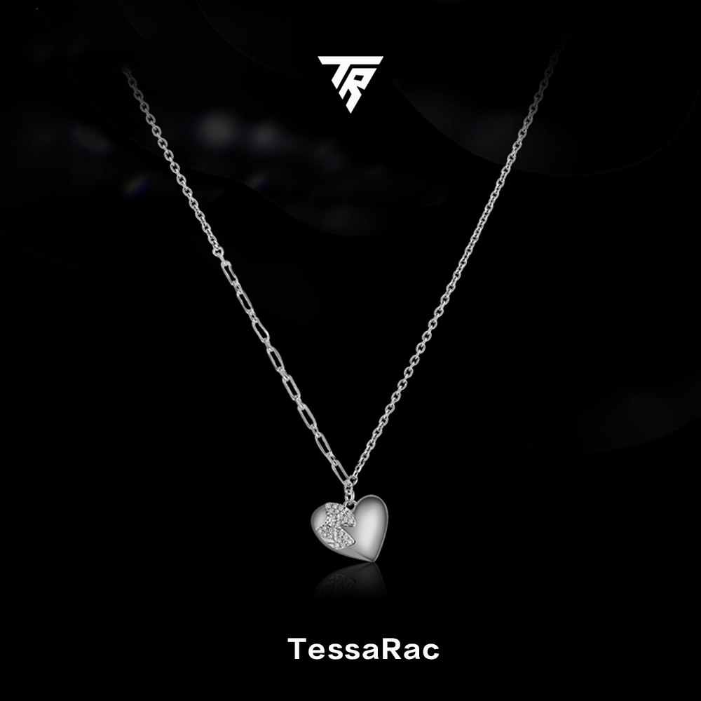TESSARAC Diamond Sweetheart Necklace Original Design TR004